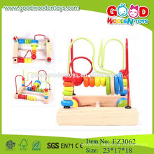 wooden cheap toys cheap beads colorful abacus beads